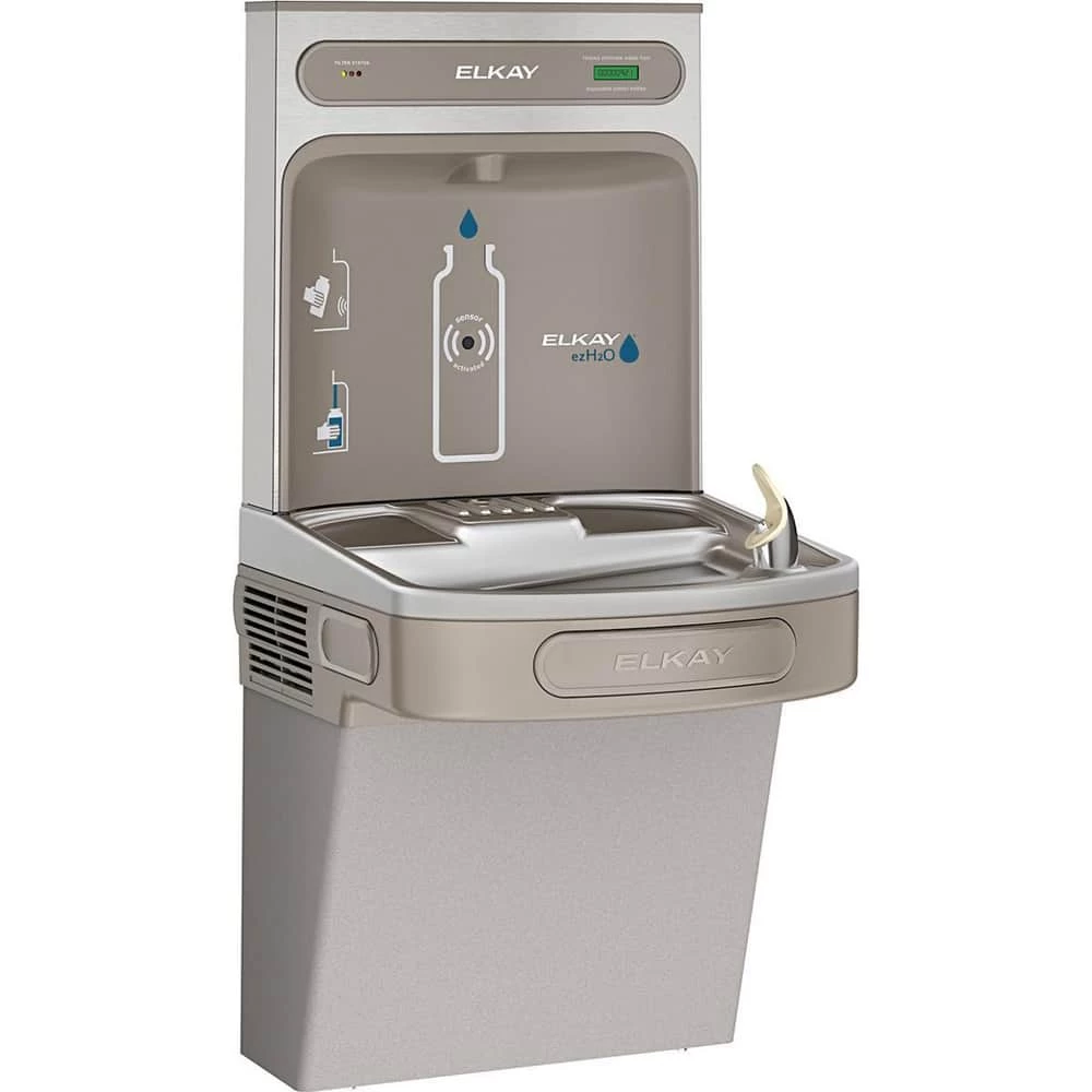 Elkay EZH2O® Wall Mount Metal and Plastic Indoor Bottle Filling Station