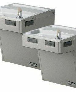 Elkay Flexi-Guard® 8 gph. Two Station Wall- Mount Water Cooler Stainless Steel