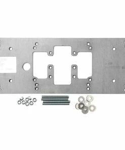 Haws® 18 x 7 in. Single Fountain Mounting Plate in Stainless Steel