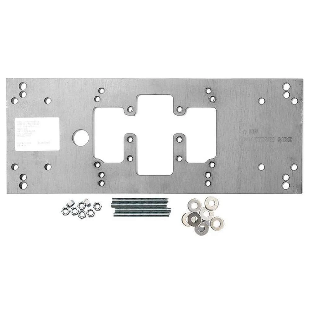 Haws® 18 x 7 in. Single Fountain Mounting Plate in Stainless Steel