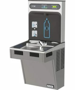 Halsey Taylor HydroBoost® Wall Mount Metal and Plastic Indoor Bottle Filling Station